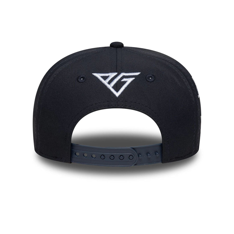 This is a Alpine Racing Youth Replica Pierre Gasly Navy 9SEVENTY Stretch Snap Adjustable Cap 5