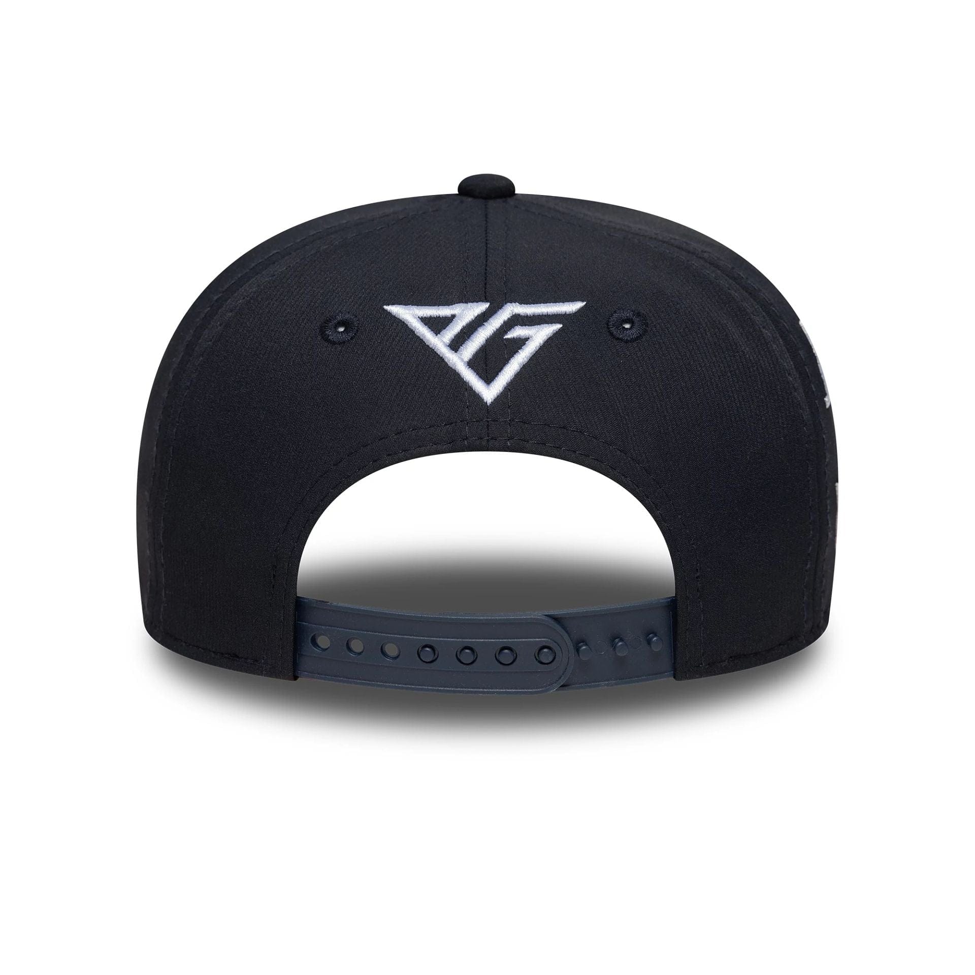 This is a Alpine Racing Youth Replica Pierre Gasly Navy 9SEVENTY Stretch Snap Adjustable Cap 5
