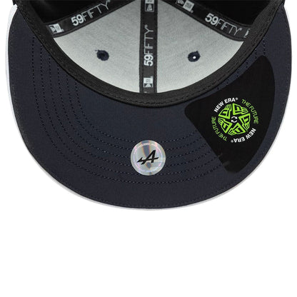 This is a Alpine Racing Team Navy 59FIFTY Fitted Cap 7