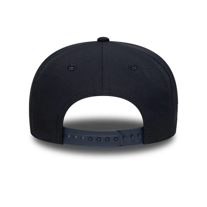This is a Alpine Racing Youth Replica Team Navy 9SEVENTY Stretch Snap Adjustable Cap 5