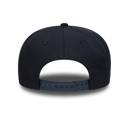 This is a Alpine Racing Youth Replica Team Navy 9SEVENTY Stretch Snap Adjustable Cap 5