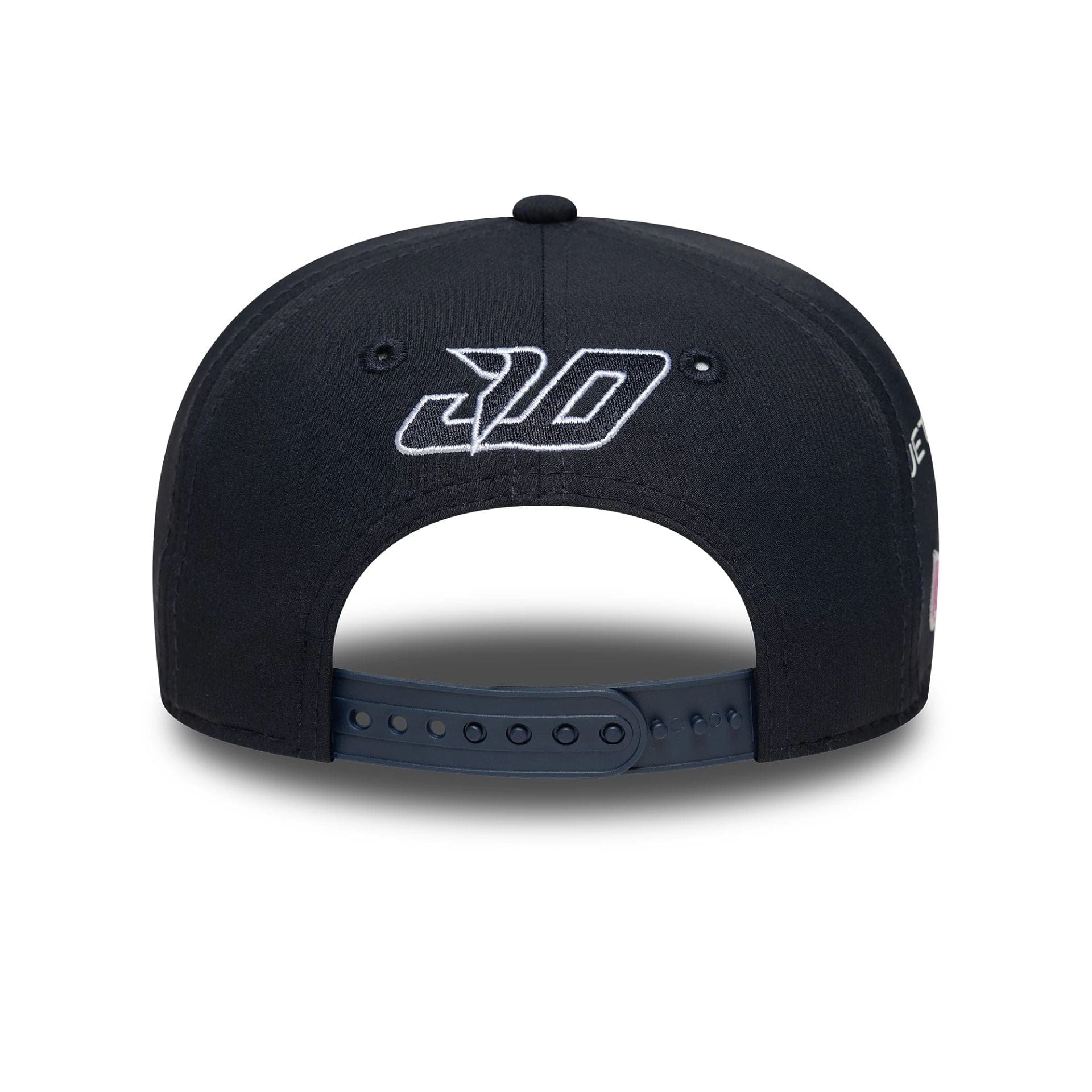 This is a Alpine Racing Youth Replica Jack Doohan Navy 9SEVENTY Stretch Snap Adjustable Cap 5