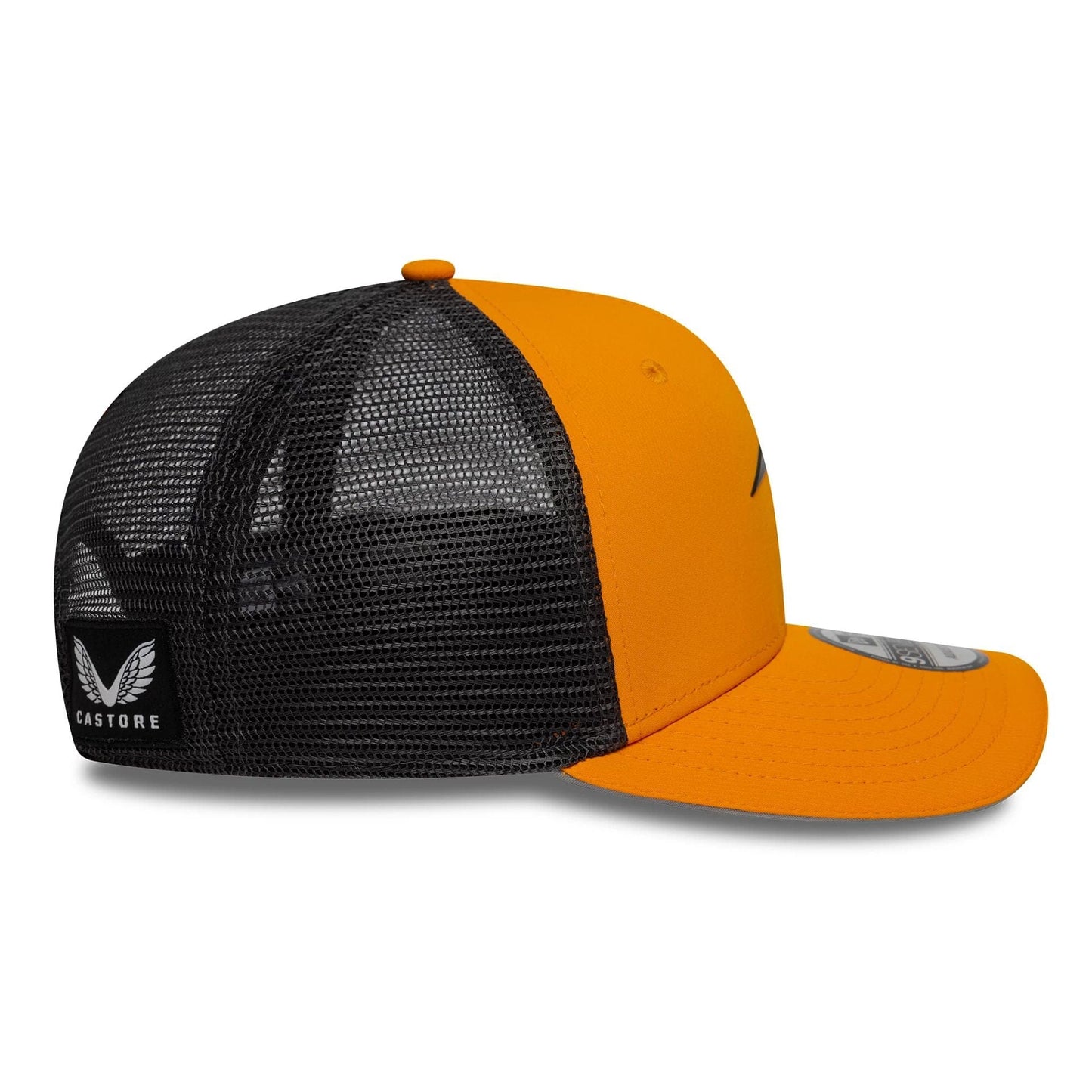 This is a McLaren Racing Team Orange 9SEVENTY Stretch Snap Adjustable Cap 5