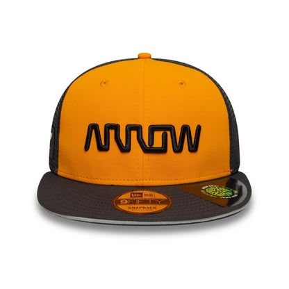 This is a Arrow McLaren Racing Team Orange 9FIFTY Snapback Adjustable Cap 4