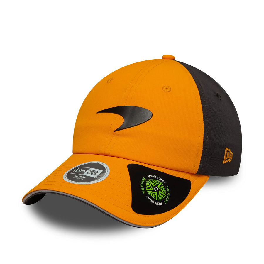 This is a McLaren Racing Womens Team Orange Pony Tail Adjustable Cap 1
