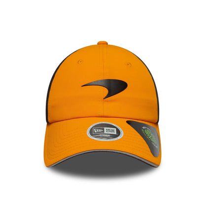 This is a McLaren Racing Womens Team Orange Pony Tail Adjustable Cap 4