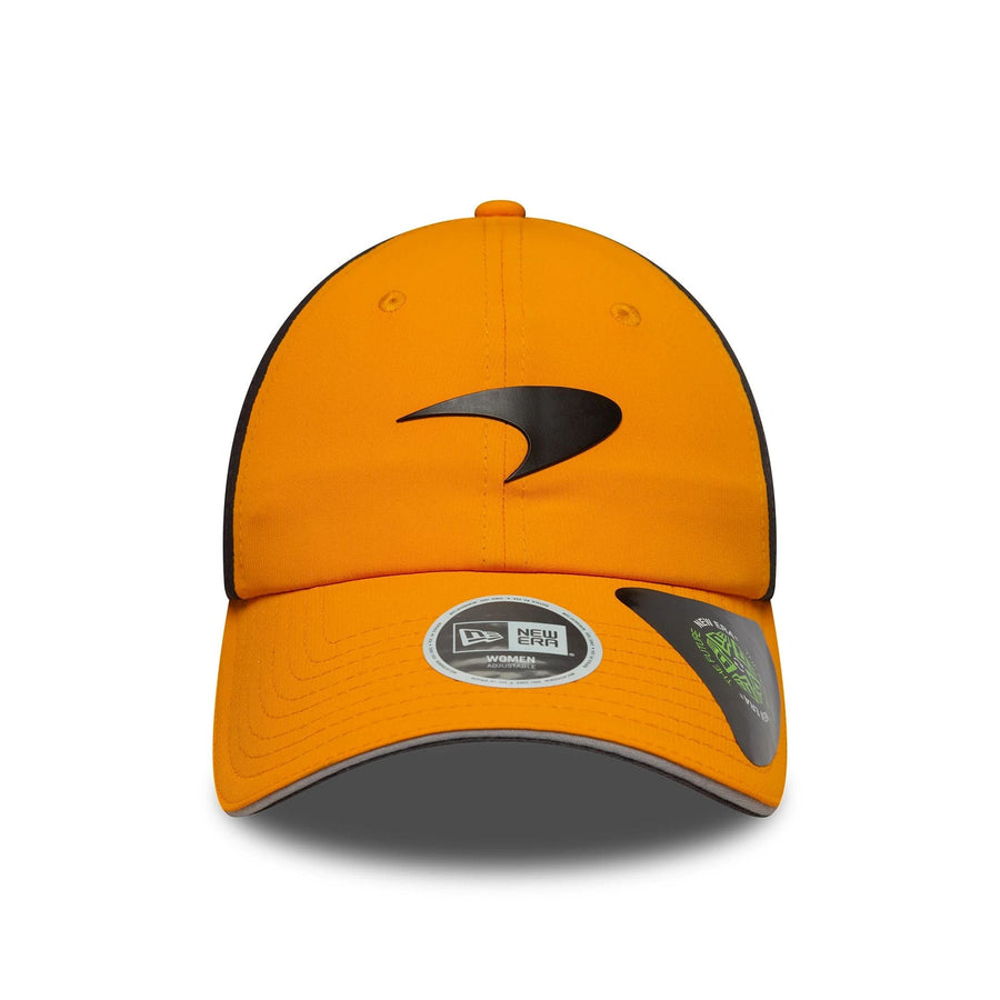 This is a McLaren Racing Womens Team Orange Pony Tail Adjustable Cap 4