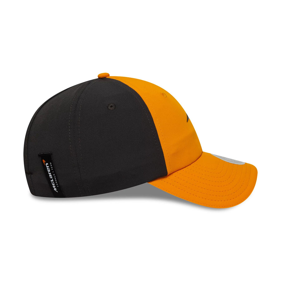 This is a McLaren Racing Womens Team Orange Pony Tail Adjustable Cap 5