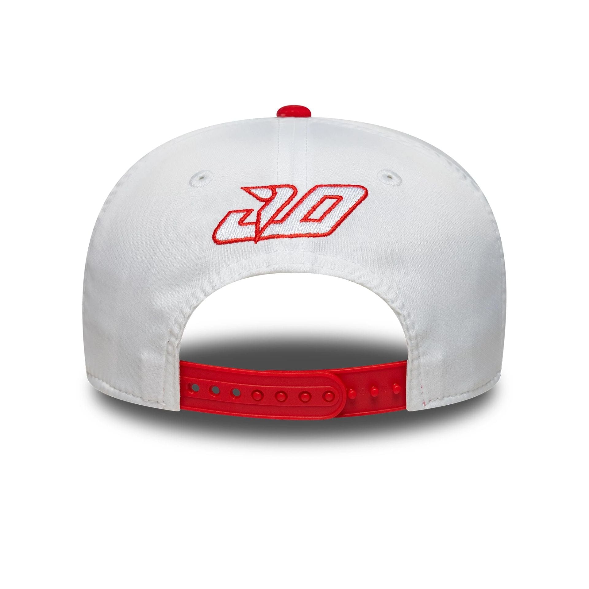 This is a Alpine Racing Jack Doohan Japan Race Special White 9SEVENTY Stretch Snap Adjustable Cap 6