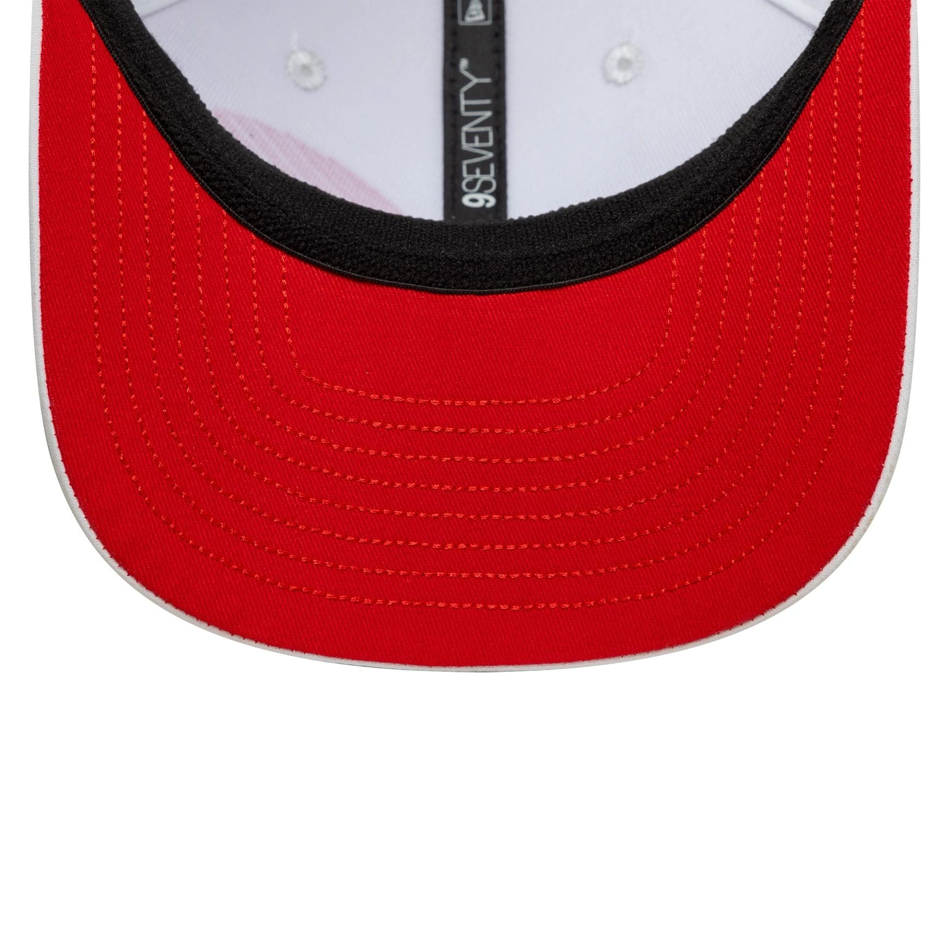 This is a Alpine Racing Pierre Gasly Japan Race Special White 9SEVENTY Stretch Snap Adjustable Cap 5