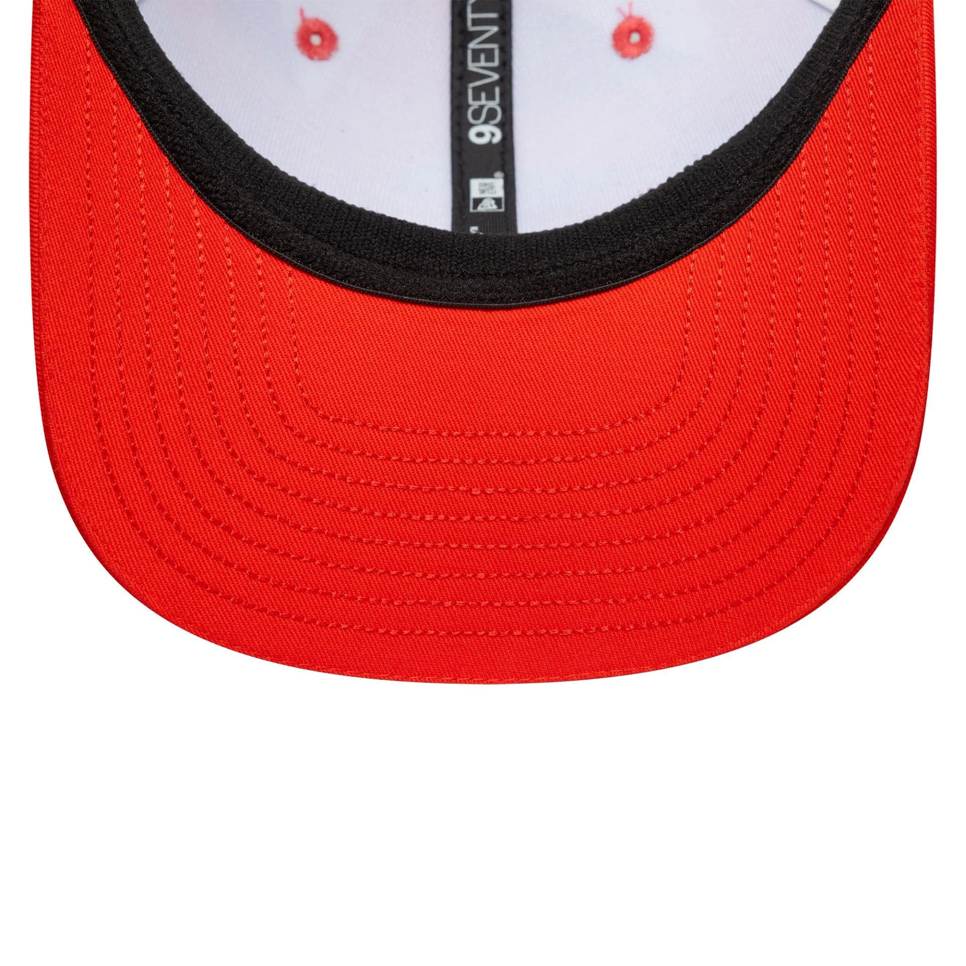 This is a Alpine Racing Pierre Gasly Silverstone Race Special White 9SEVENTY Stretch Snap Adjustable Cap 2