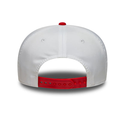 This is a Alpine Racing Japan Race Special White 9SEVENTY Stretch Snap Adjustable Cap 6