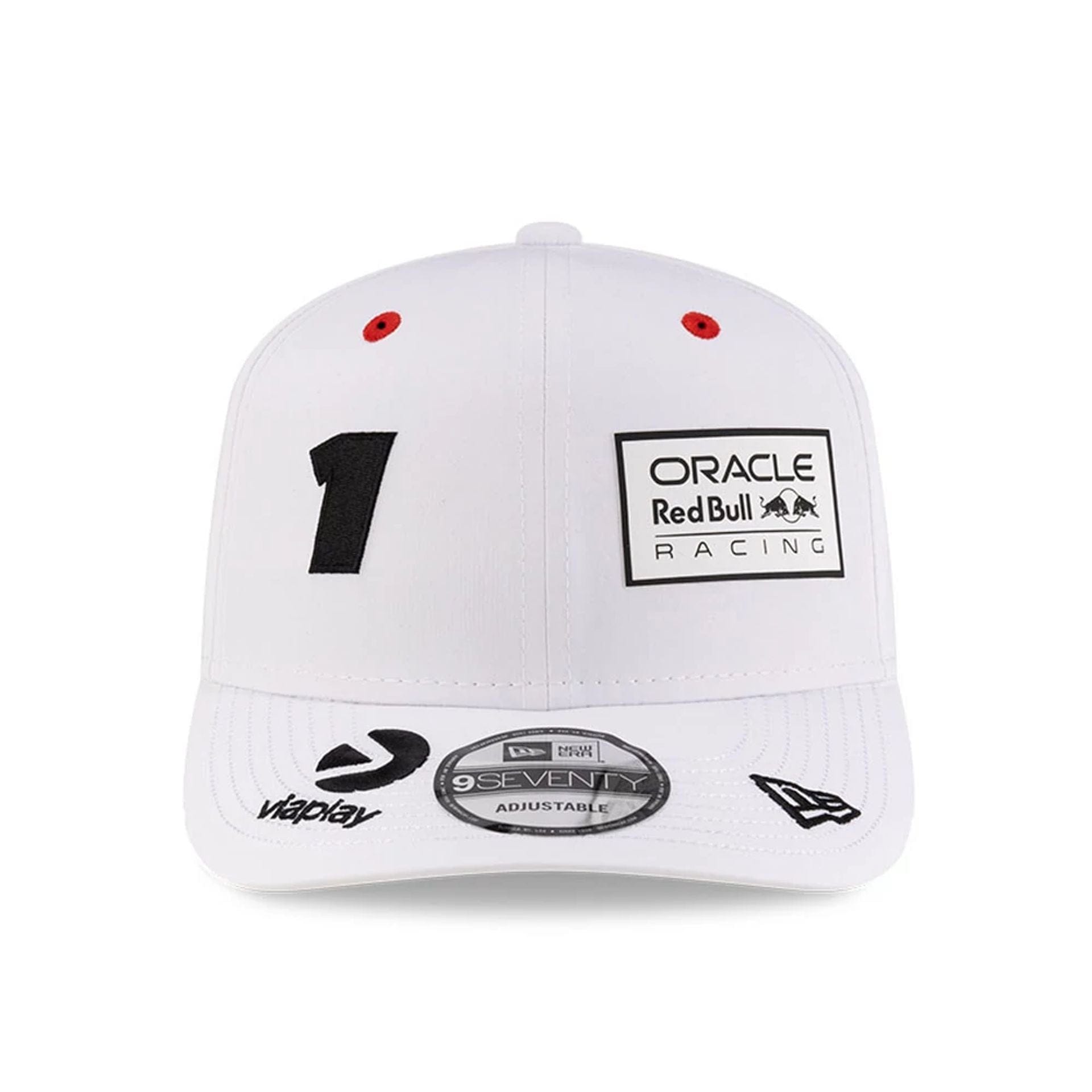 This is a Red Bull Racing Max Verstappen Japan Race Special White 9SEVENTY Stretch Snap Adjustable Cap 2