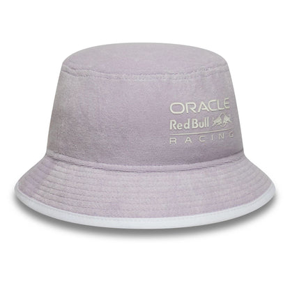 This is a Red Bull Racing Miami Race Special Pastel Purple Bucket Hat 4