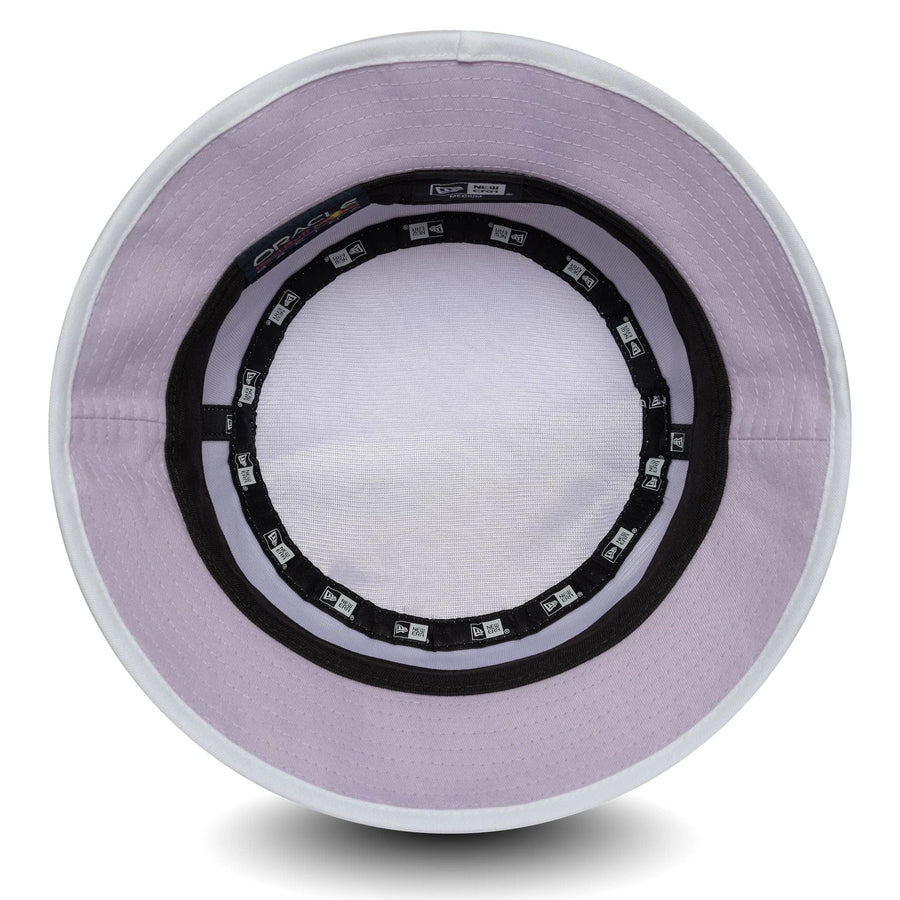 This is a Red Bull Racing Miami Race Special Pastel Purple Bucket Hat 5