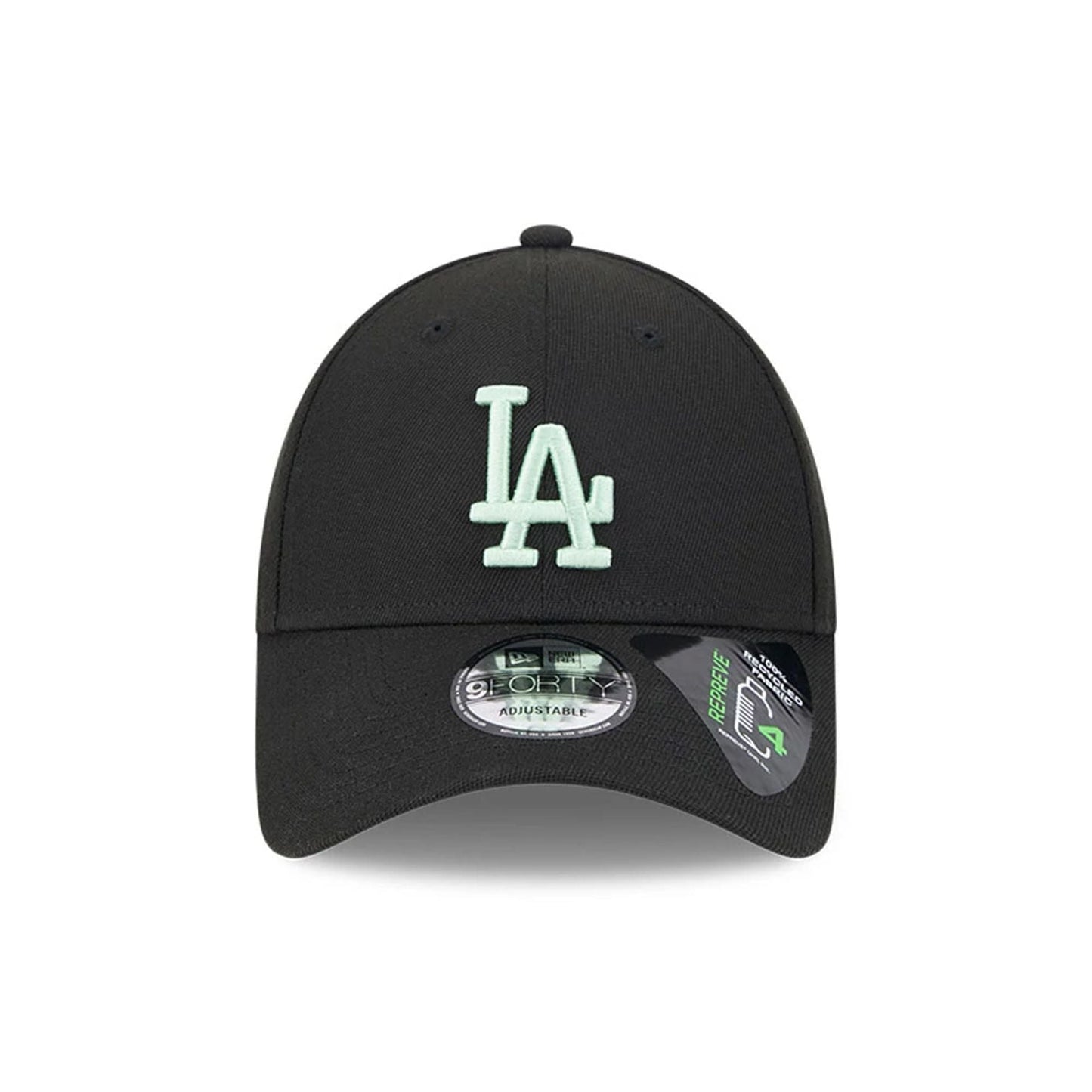 This is a LA Dodgers Repreve® MLB Peppermint Black 9FORTY Adjustable Cap 2