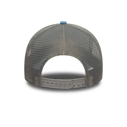 This is a Dublin GAA Pastel Blue 9FORTY A-Frame Trucker Adjustable Cap 4