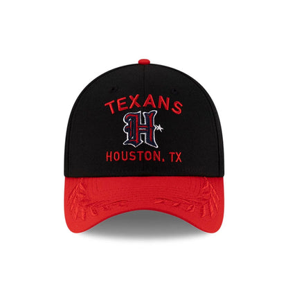 This is a Houston Texans NFL Draft 2025 Black 39THIRTY Stretch Fit Cap 3