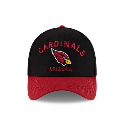 This is a Arizona Cardinals NFL Draft 2025 Black 39THIRTY Stretch Fit Cap 3