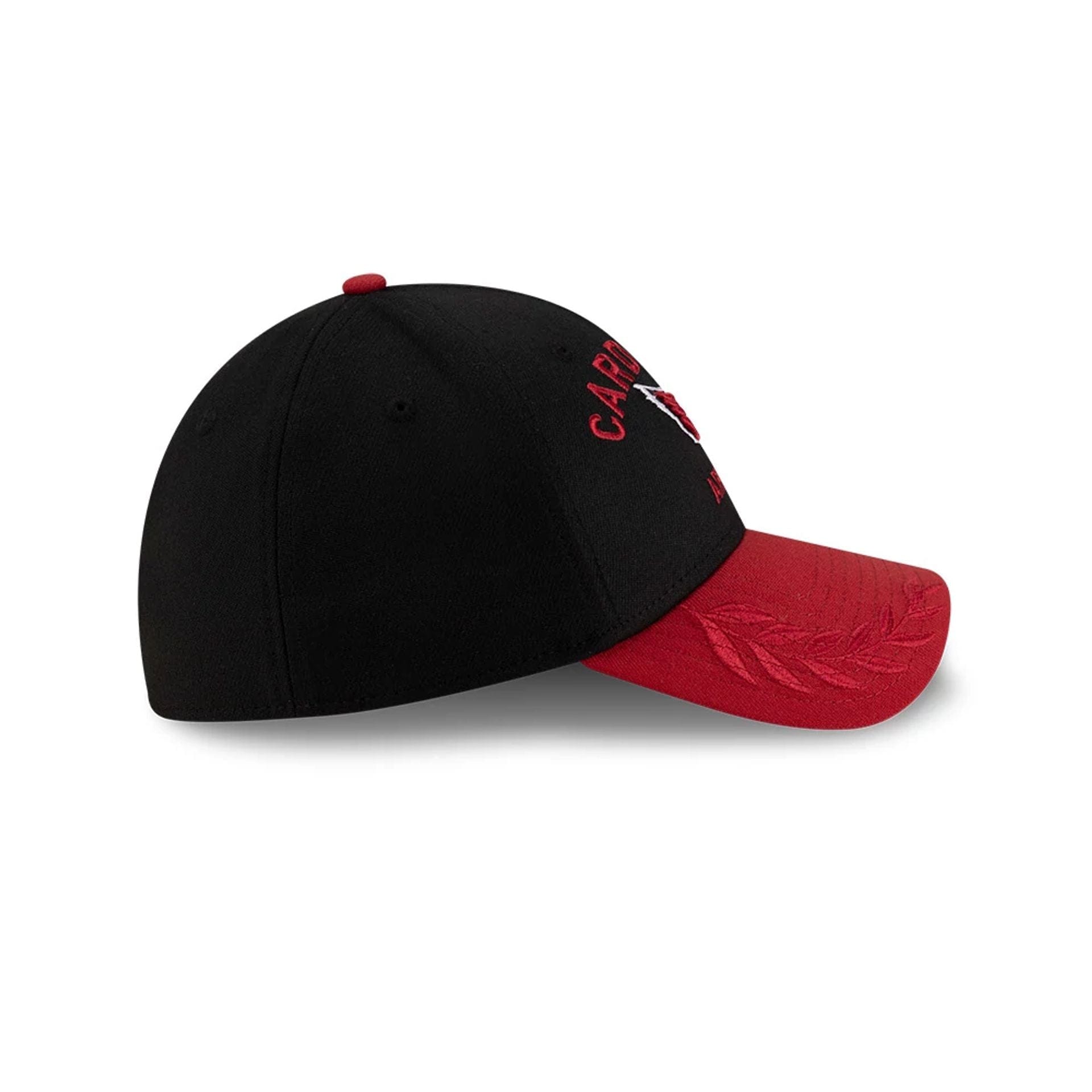 This is a Arizona Cardinals NFL Draft 2025 Black 39THIRTY Stretch Fit Cap 6