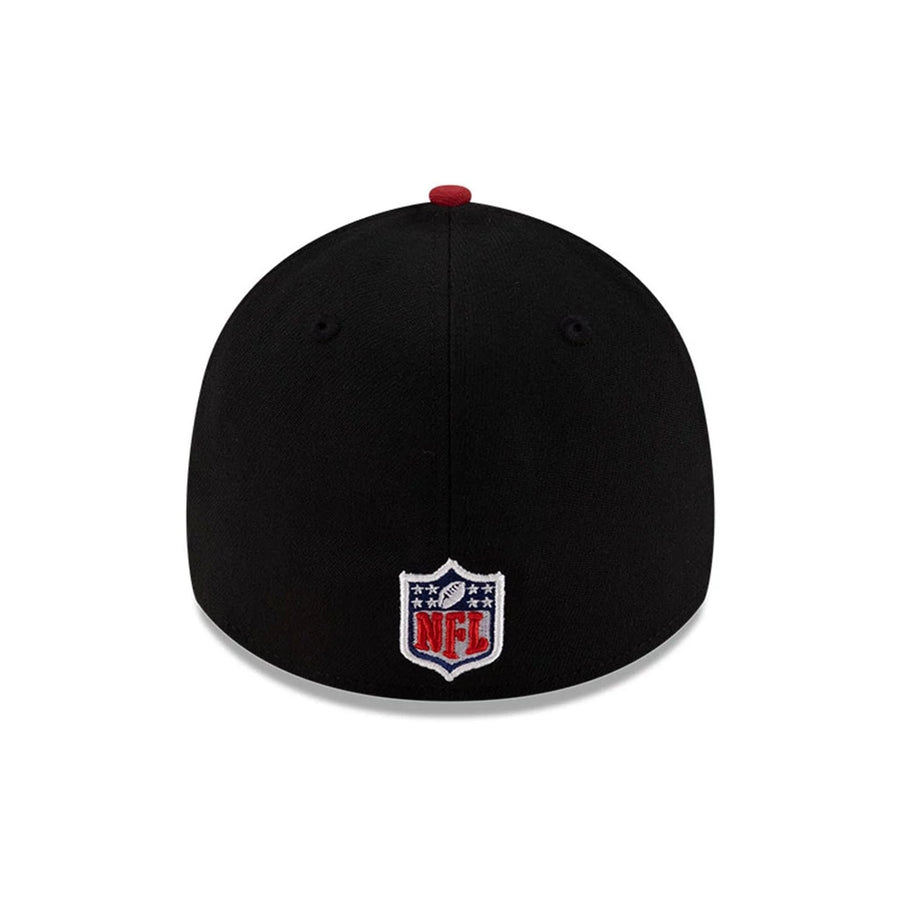 This is a Arizona Cardinals NFL Draft 2025 Black 39THIRTY Stretch Fit Cap 7