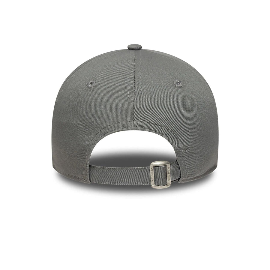 This is a New Era Aspire To Retire Slogan Grey 9TWENTY Adjustable Cap 4