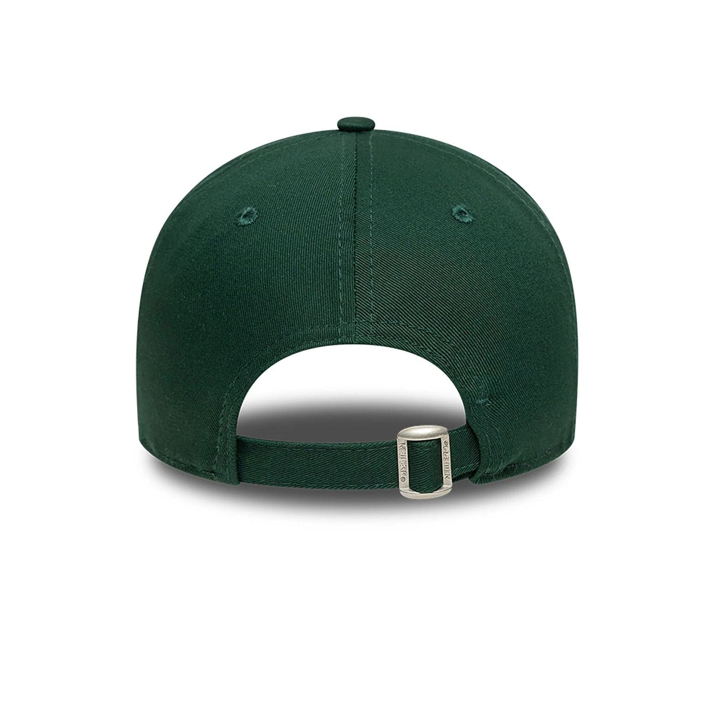 This is a New Era Overthinking Slogan Dark Green 9TWENTY Adjustable Cap 4