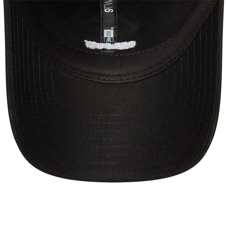 This is a New Era Off-Duty Slogan Black 9TWENTY Adjustable Cap 4