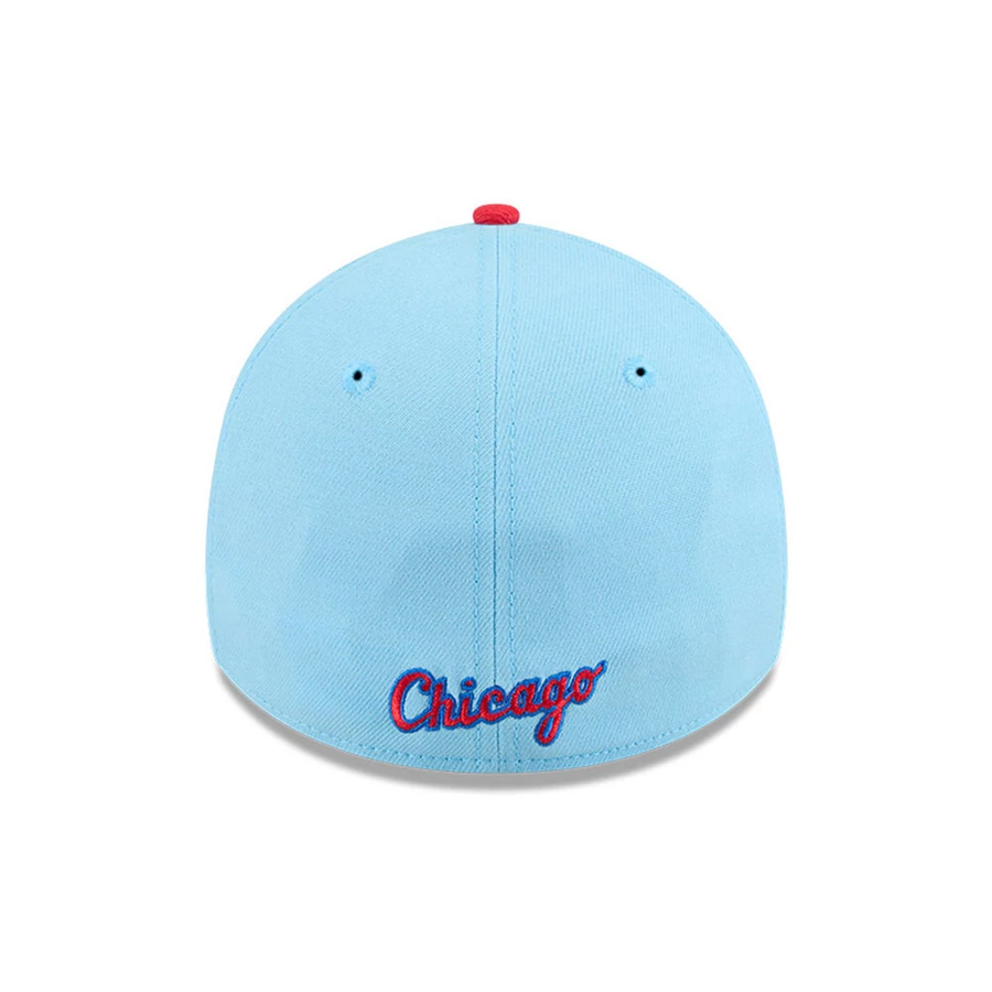 This is a Chicago White Sox MLB 4th Of July Blue 39THIRTY Stretch Fit Cap 7