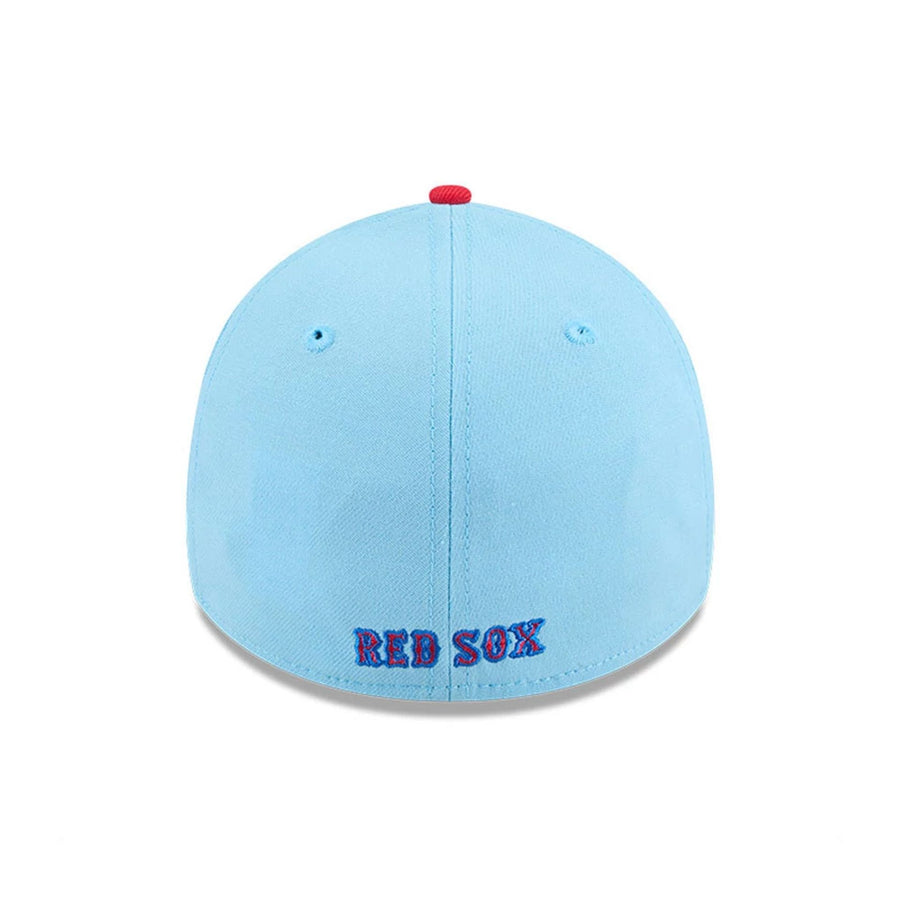 This is a Boston Red Sox MLB 4th Of July Blue 39THIRTY Stretch Fit Cap 7