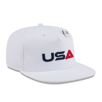 This is a PGA Ryder Cup 2025 Tuesday & Thursday White 59FIFTY A-Frame Fitted Cap 4