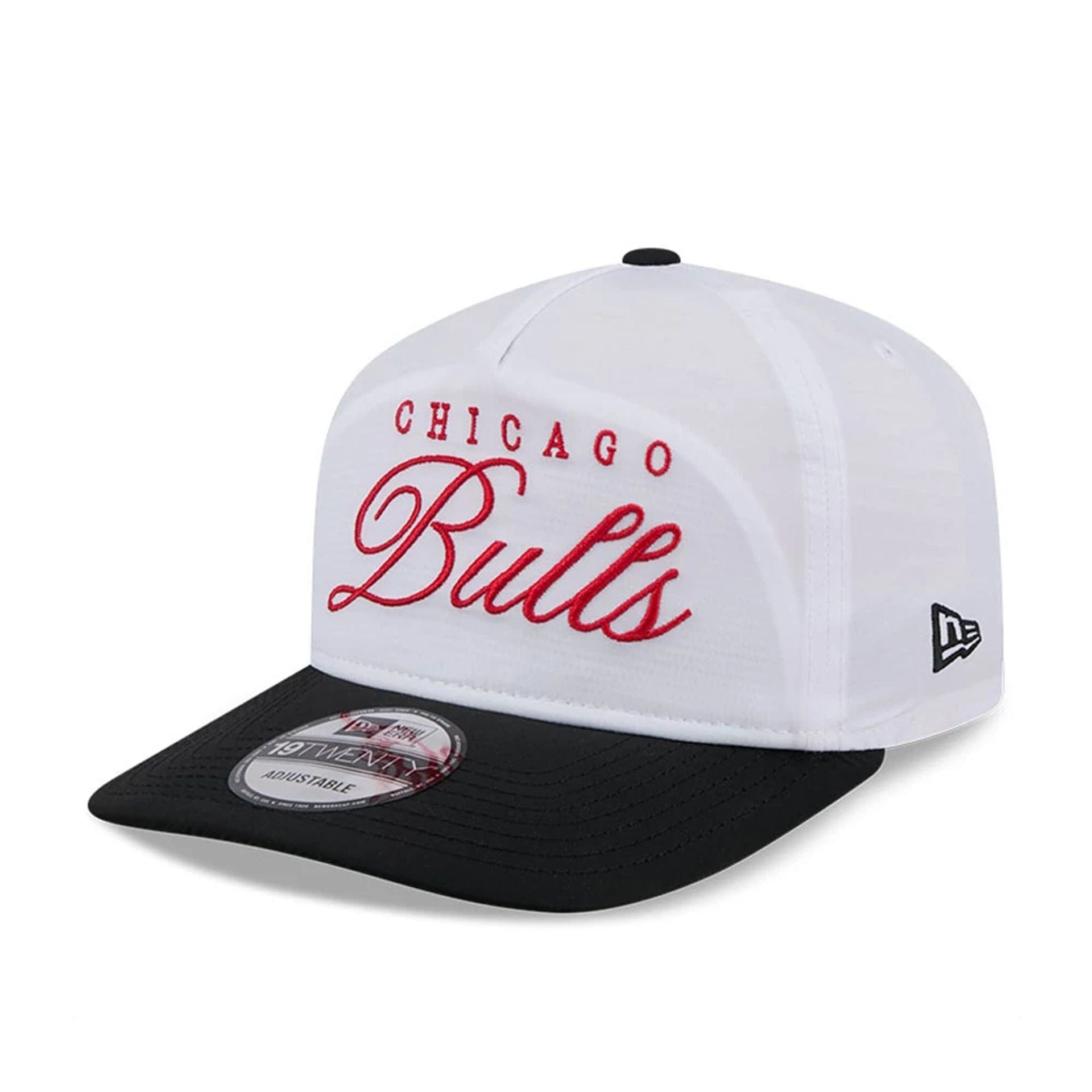 This is a Chicago Bulls NBA Draft 2025 White 19TWENTY Adjustable Cap 4