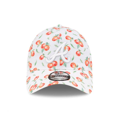 This is a Atlanta Braves MLB Peaches White 9TWENTY Adjustable Cap 3