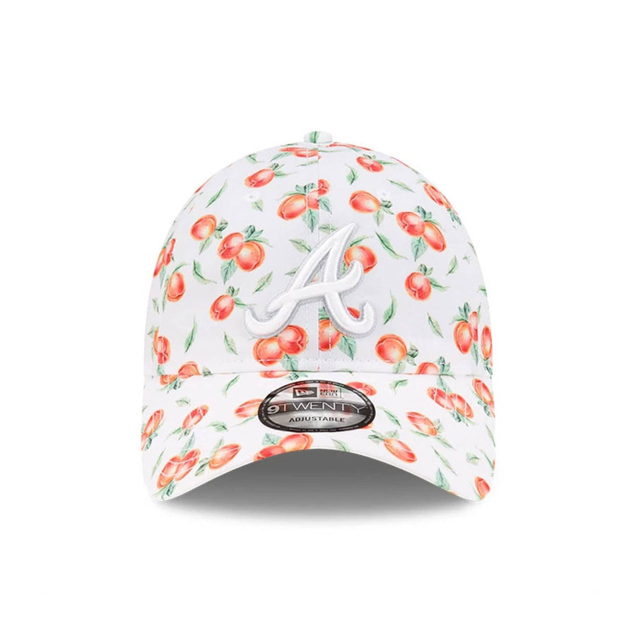 This is a Atlanta Braves MLB Peaches White 9TWENTY Adjustable Cap 3