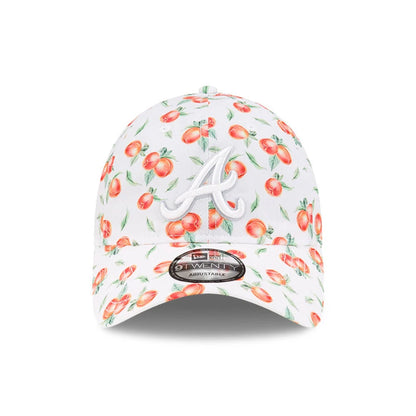 This is a Atlanta Braves MLB Peaches White 9TWENTY Adjustable Cap 3