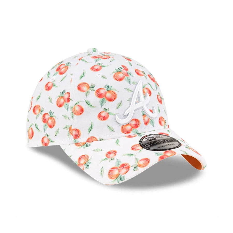 This is a Atlanta Braves MLB Peaches White 9TWENTY Adjustable Cap 4