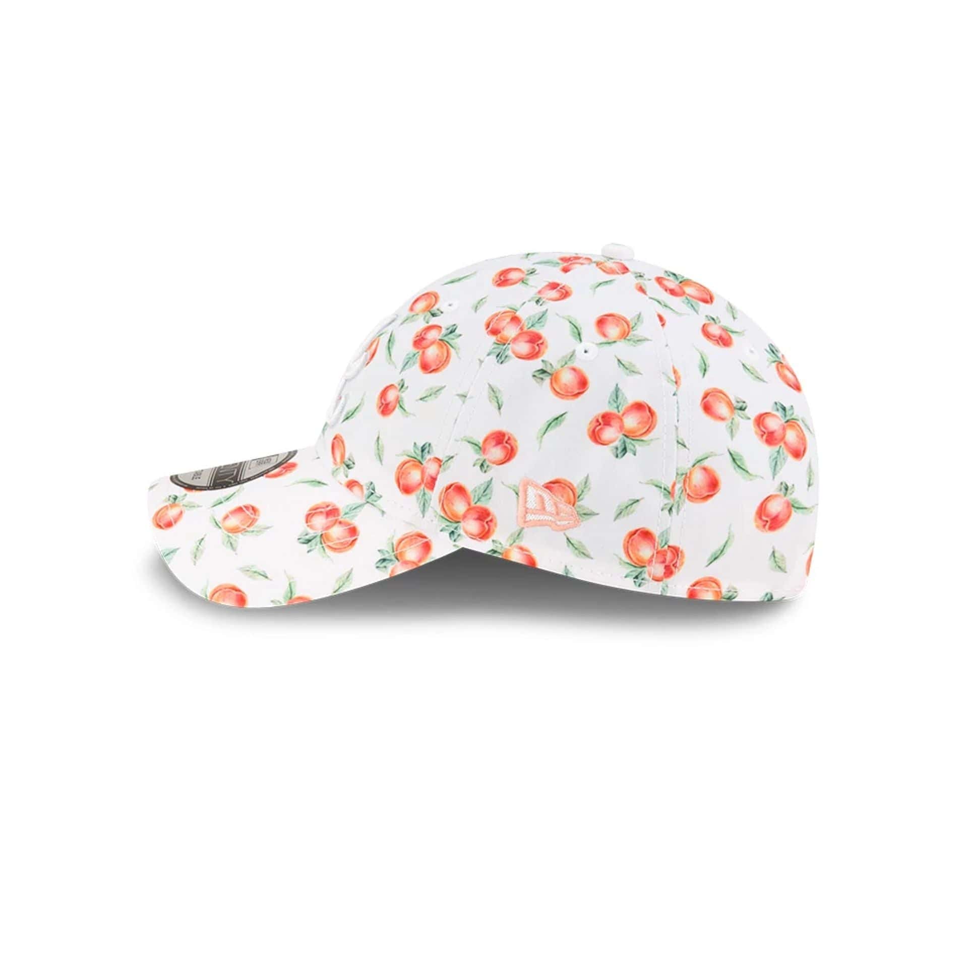 This is a Atlanta Braves MLB Peaches White 9TWENTY Adjustable Cap 5