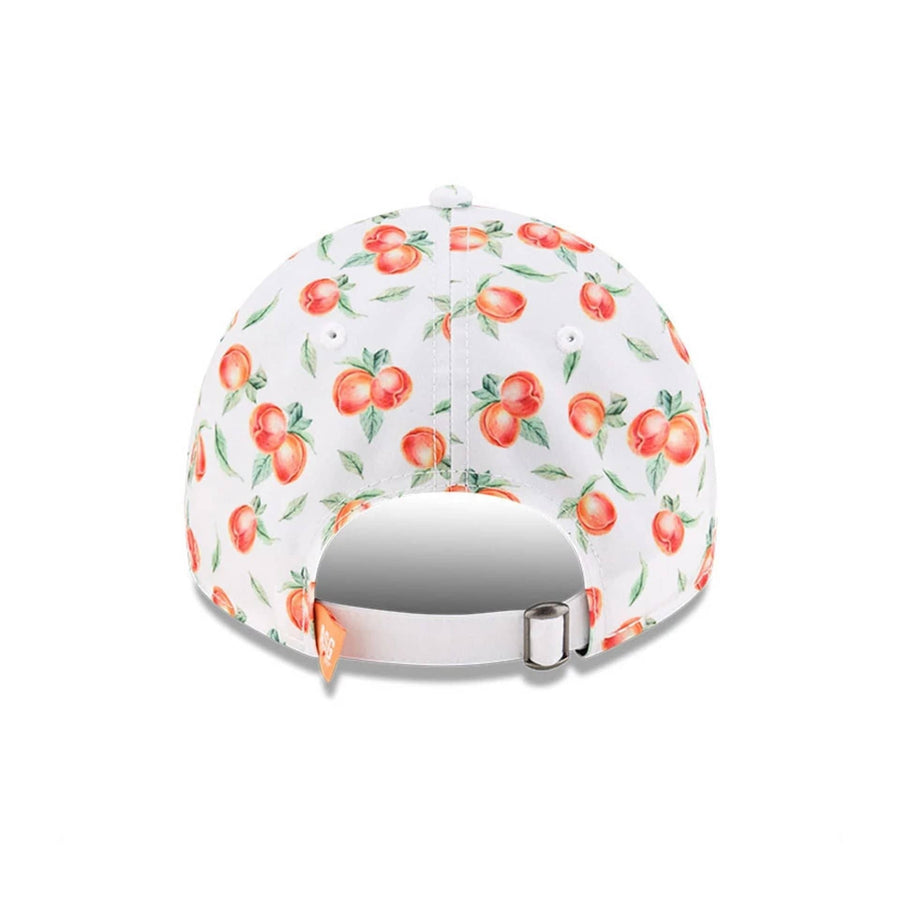 This is a Atlanta Braves MLB Peaches White 9TWENTY Adjustable Cap 7