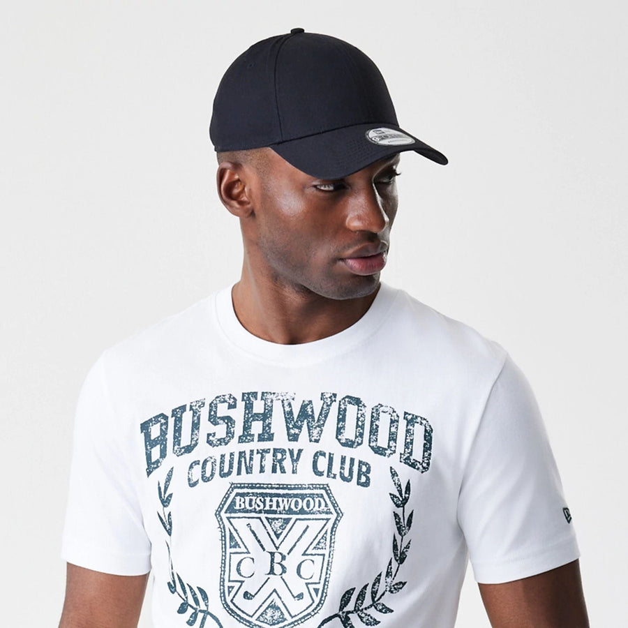 The Male model is wearing Caddyshack Caddy Day Tournament White T-Shirt 6