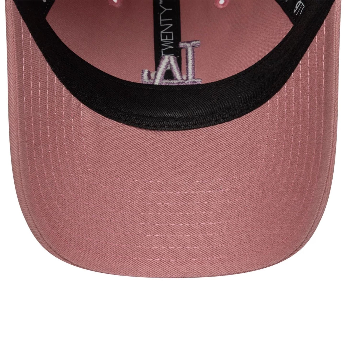 This is a LA Dodgers MLB Colour Pack Dark Pink 9TWENTY Adjustable Cap 5