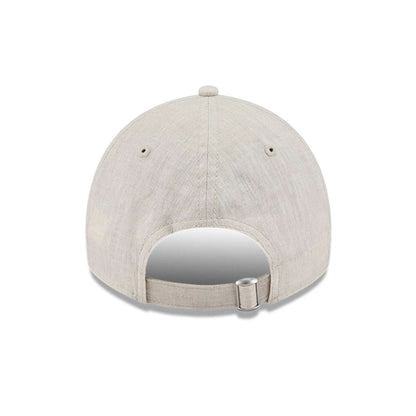 This is a Chicago White Sox Floral Visor Open Beige 9TWENTY Adjustable Cap 6