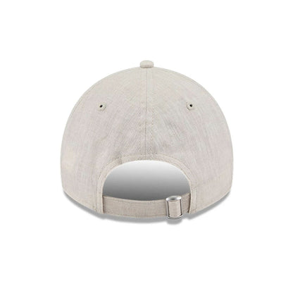 This is a Chicago White Sox Floral Visor Open Beige 9TWENTY Adjustable Cap 6