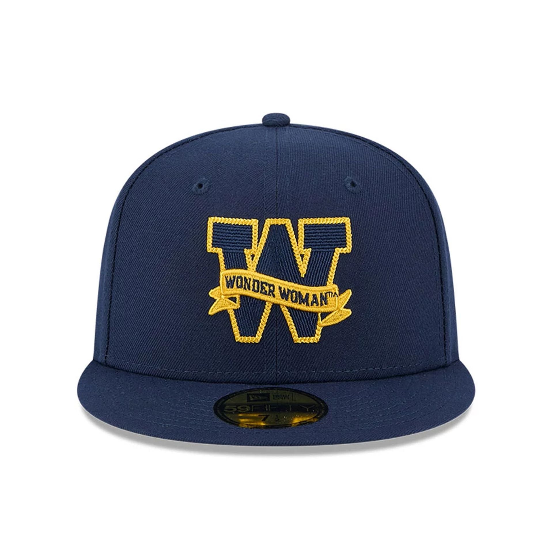 This is a Wonder Woman Dark Blue 59FIFTY Fitted Cap 3