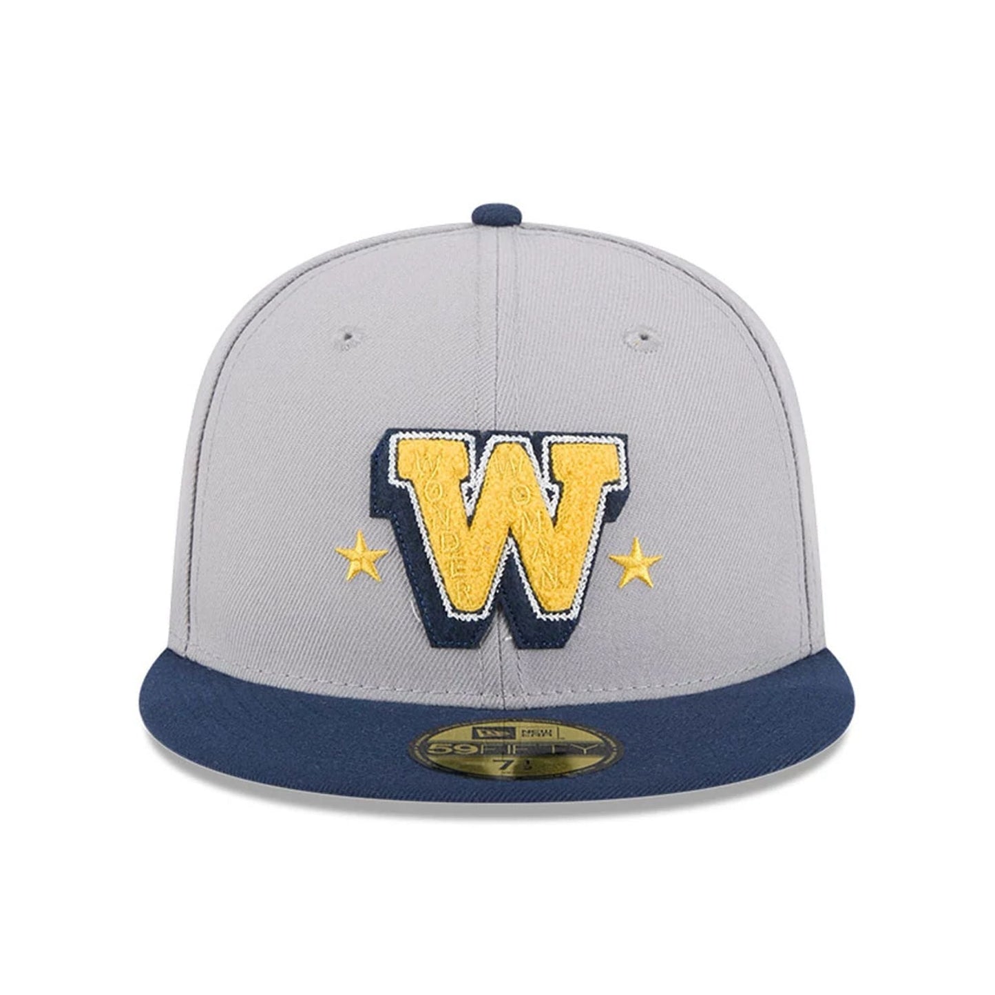 This is a Wonder Woman Grey 59FIFTY Fitted Cap 3