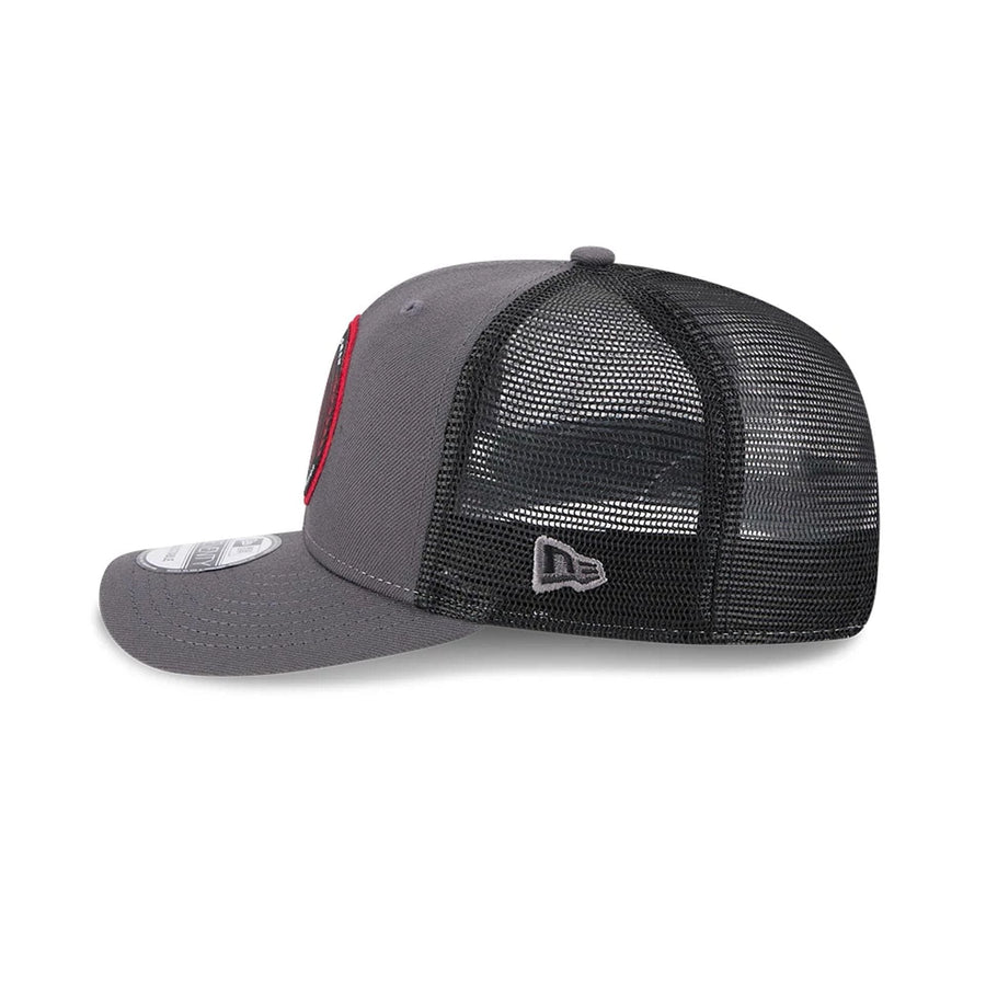 This is a Wonder Woman Dark Grey 9SEVENTY Stretch Snap Adjustable Cap 5
