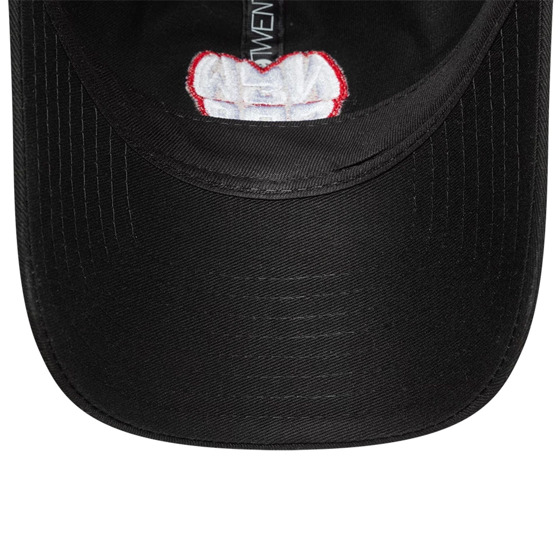 This is a New Era Heart Black 9TWENTY Adjustable Cap 7