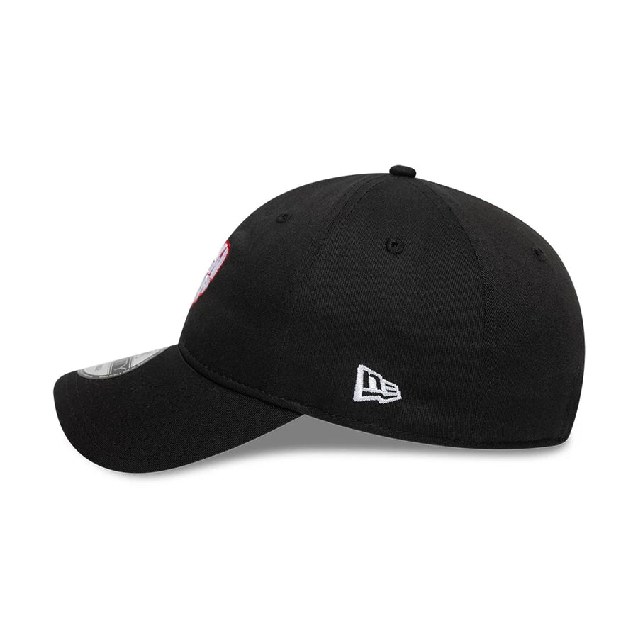 This is a New Era Heart Black 9TWENTY Adjustable Cap 5