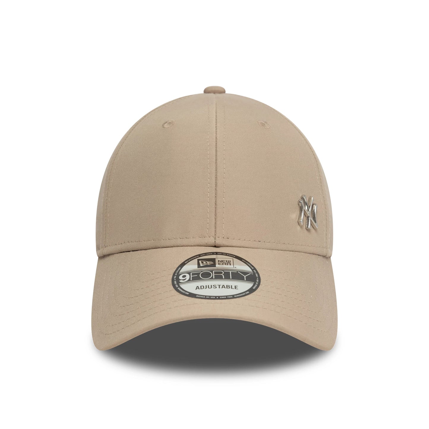 This is a New York Yankees MLB Flawless Pastel Brown 9FORTY Adjustable Cap 2