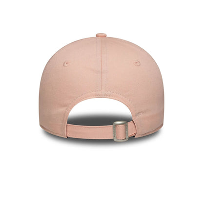 This is a New York Yankees MLB League Essential Pastel Pink 9FORTY Adjustable Cap 4