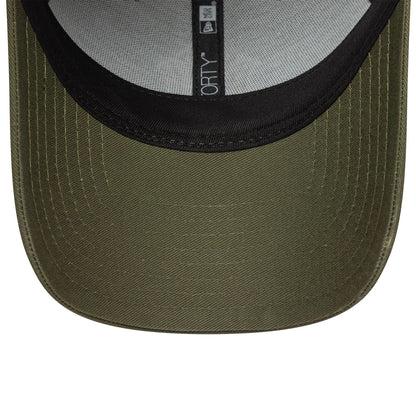 This is a New York Yankees MLB Outline Dark Green 9FORTY Adjustable Cap 5